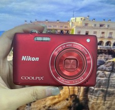 Nikon COOLPIX S4100 14.0MP Digital Camera Plum Red 5x Optical Zoom English z8