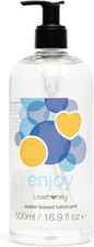 Image of Lovehoney Enjoy Gentle Water Based Lube Gel - 500ml