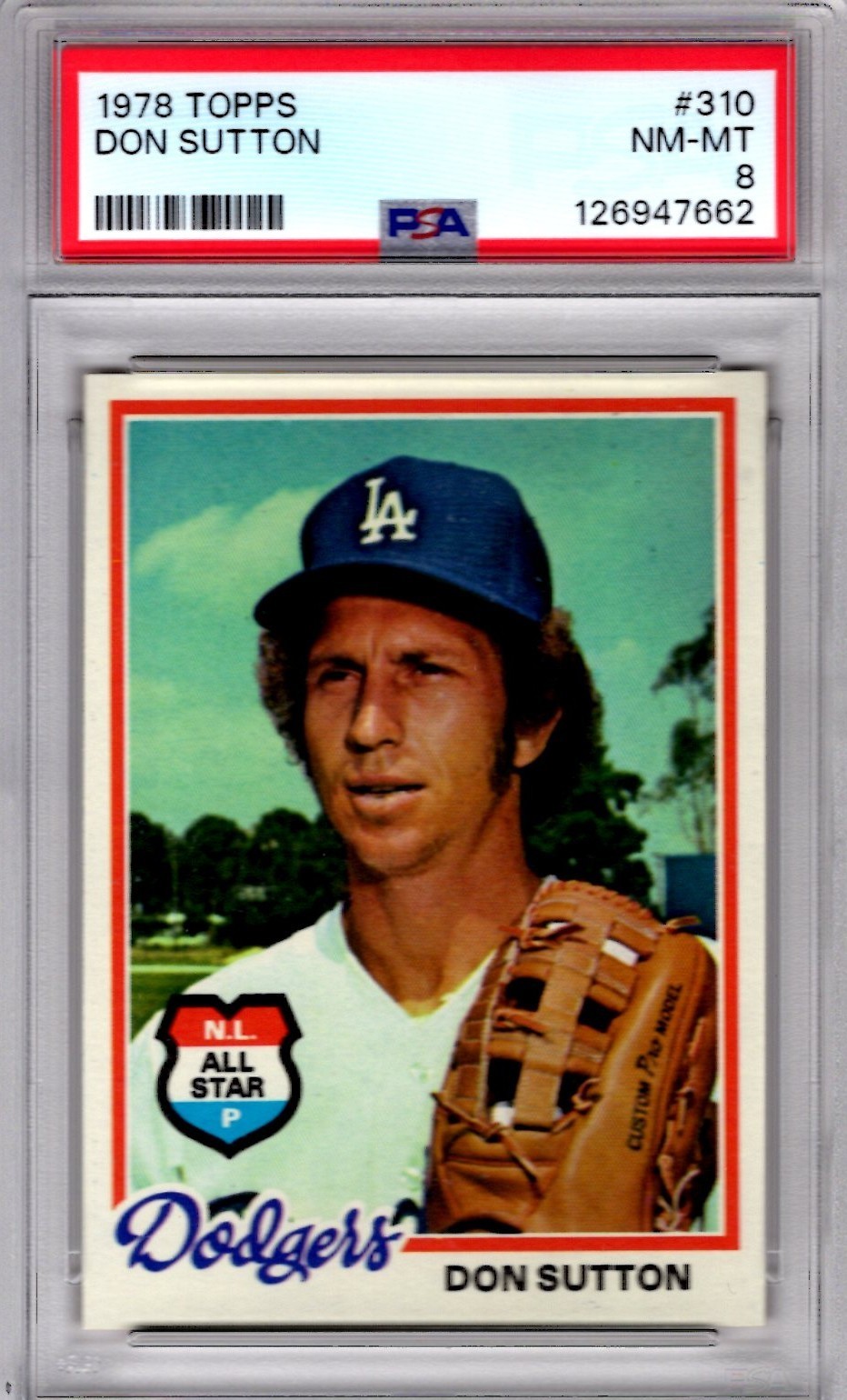 1978 Topps Don Sutton PSA 8 NM-Mt # 310