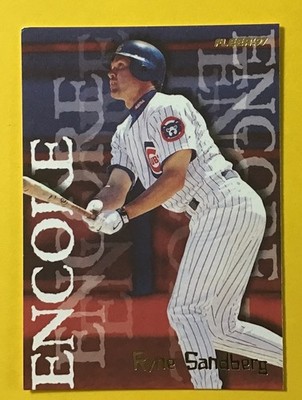 1997 Fleer Encore Ryne Sandberg #716 HOF - Final Season - FREE SHIPPING