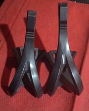 CICLISMO SHIMANO PUNTAPIEDI TOE CLIP NUOVI NO BOX TAGLIA L EROICA