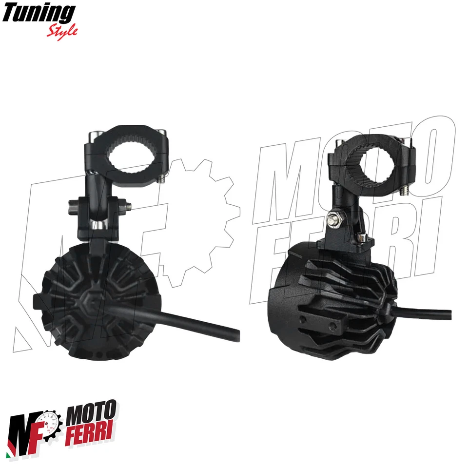 MF7797 Faretti Fari Led Supplementari Profondità + Tasto CF Moto MT450 mod 2024 - Immagine 4 di 4