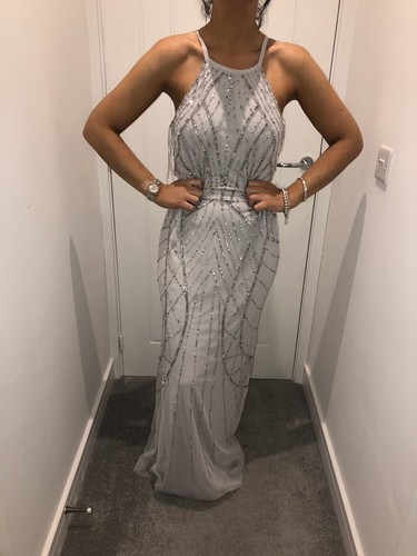 Buy Bnwt Lipsy Emma Silver Grey Sequin 