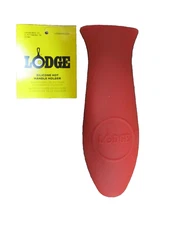 Lodge ASHH41 Silicone Hot Handle Holder, Red...  FREE Shipping   NEW