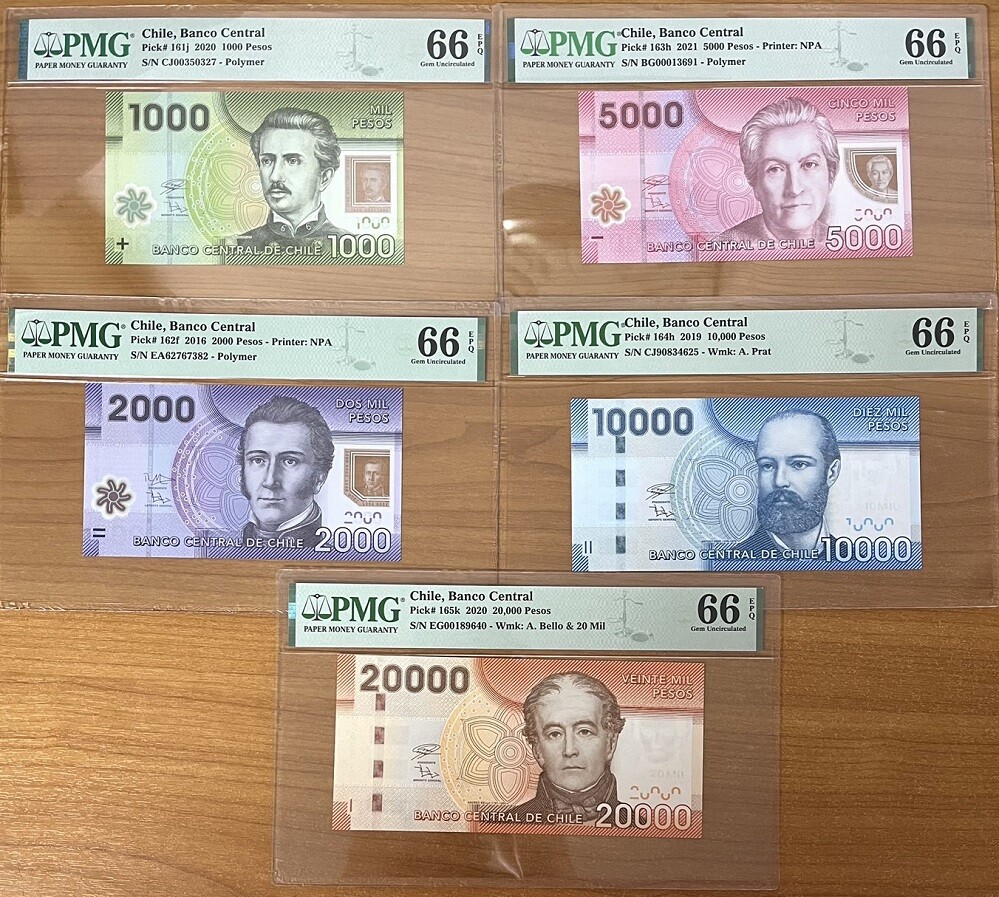 Chile 1000 Pesos - Pol&iacute;mero (2020) Unc | Cuotas Sin Inter&eacute;s