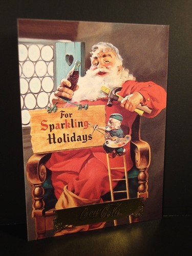 Coca~Cola, 1993-Series 1 - "Santa" - "Subset Chase Card" - S-6. - Picture 3 of 4