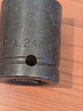 Allen 24mm impact socket, 3/4 drive,36324 Made in USA