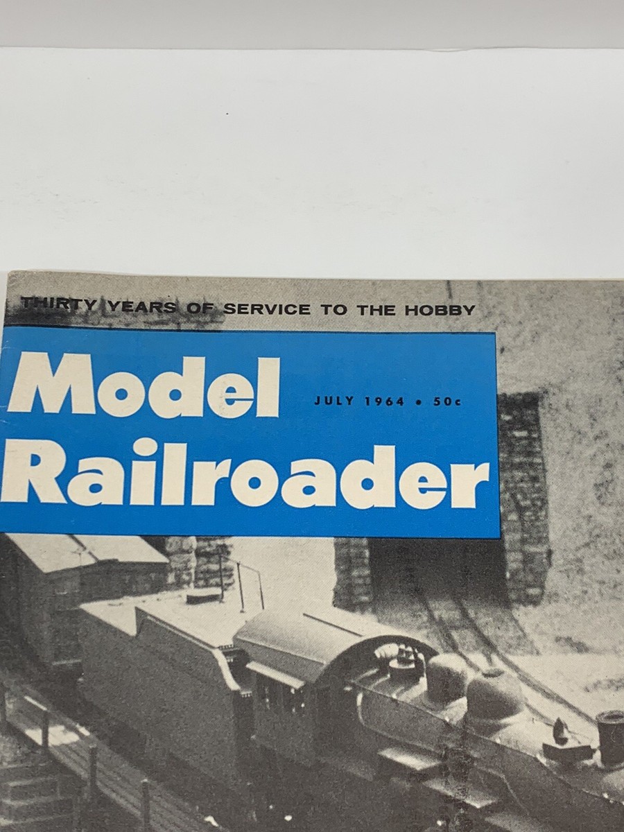 Vintage 1964 Railroad Model Magazine Model Railroader July 1964 | eBay