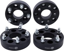 4pc 5x135 To 5x4.5 Wheel Adapters 1.5 Inch 14x2.0 Studs For Ford 1997-2003 F150