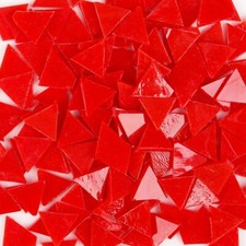 200g Triangle Formes Verre Vrac Mosaïque Tuiles Fournitures pour DIY Multicolore