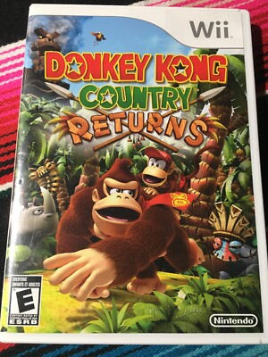 Nintendo Donkey Kong Country Returns (Nintendo Wii, 2010) Disc Only No  Manual