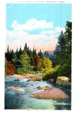 Carte Postale De Crawford Notch, Montagnes Blanches, New Hampshire
