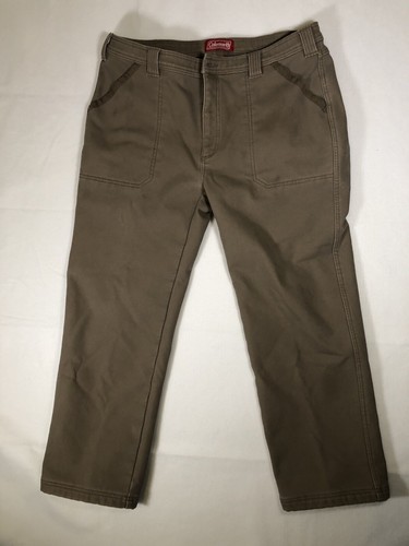 Men's 38x30 Coleman Fleece Lined Work 