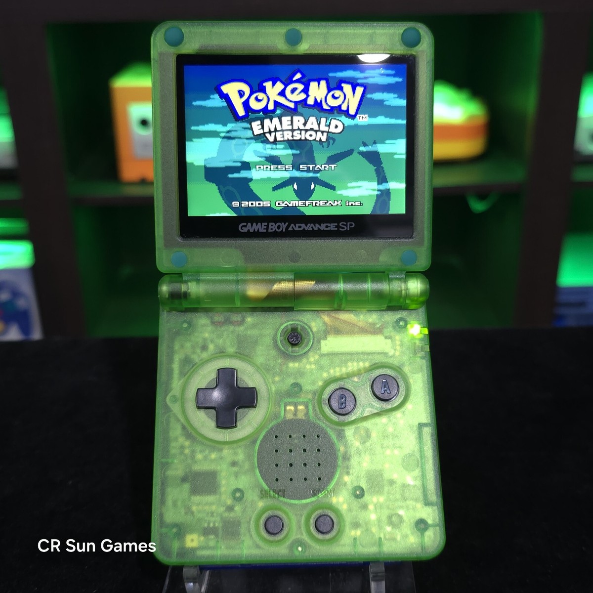 Clear Green Nintendo Game Boy Advance GBA SP IPS V2 and Usb-C | eBay