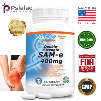 SAM-e 400mg - Brain & Nervous System Health, Liver Cleansing, Positive Emotions