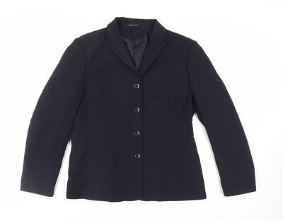 Dunnes Stores Damen Blau Sakko Blazer Größe 14 Knopf