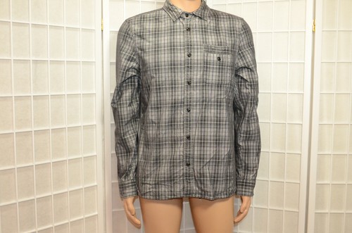 thick plaid button up