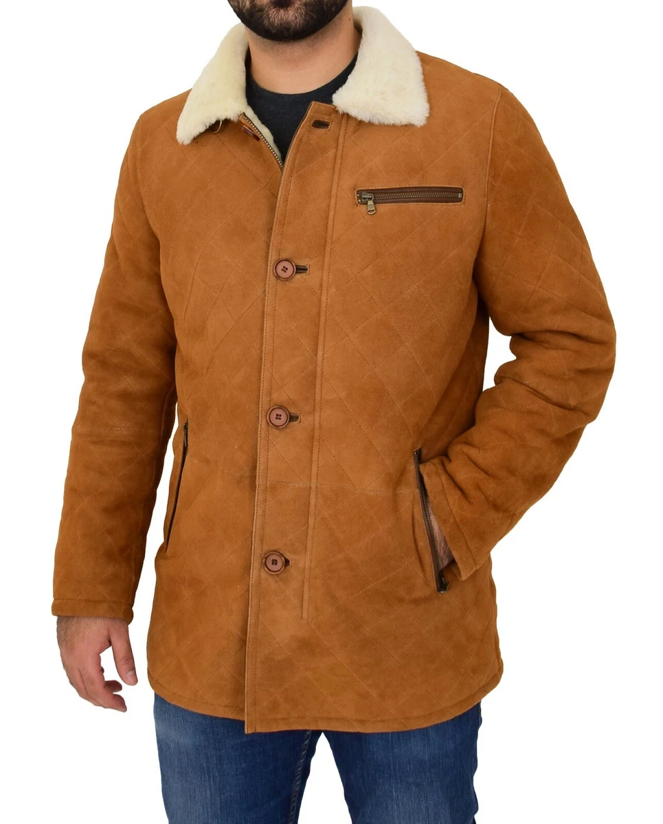 Designer sales shearling coat