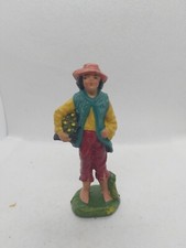 Statuina presepe in Bachelite/celluloide  made in italy anni 40/50 circa 10 cm