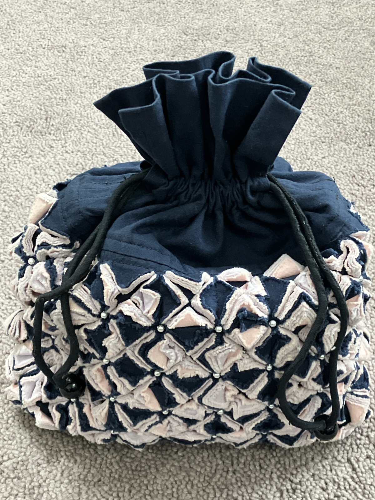 WOMAN’S HANDMADE UNIQUE DRAWSTRING BAG - image 2