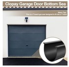 16FT Garage Door U-Bottom Weather Stripping Rubber Seal Strip Replacement T Ends — photo 3