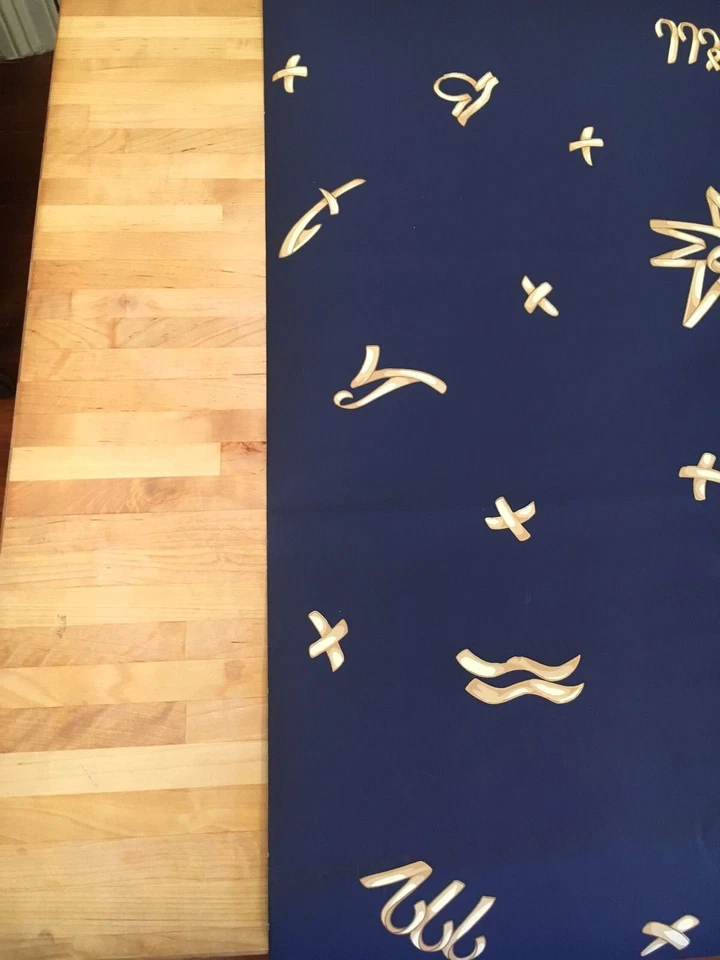 复古壁纸 Zodiac 标志占星术霜海军蓝 Motif 出品 — 第 4/4 张图片