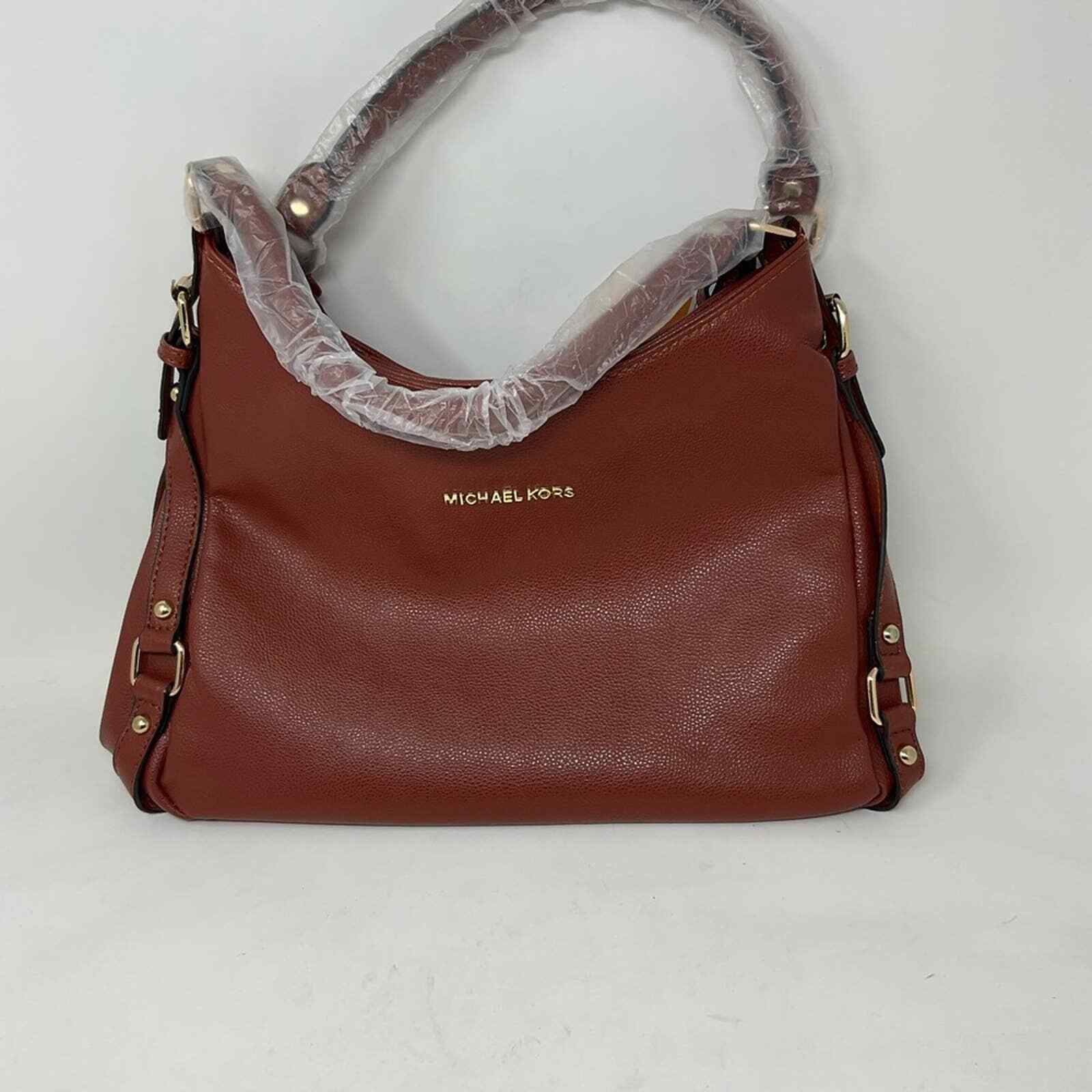 michael kors gunmetal handbag