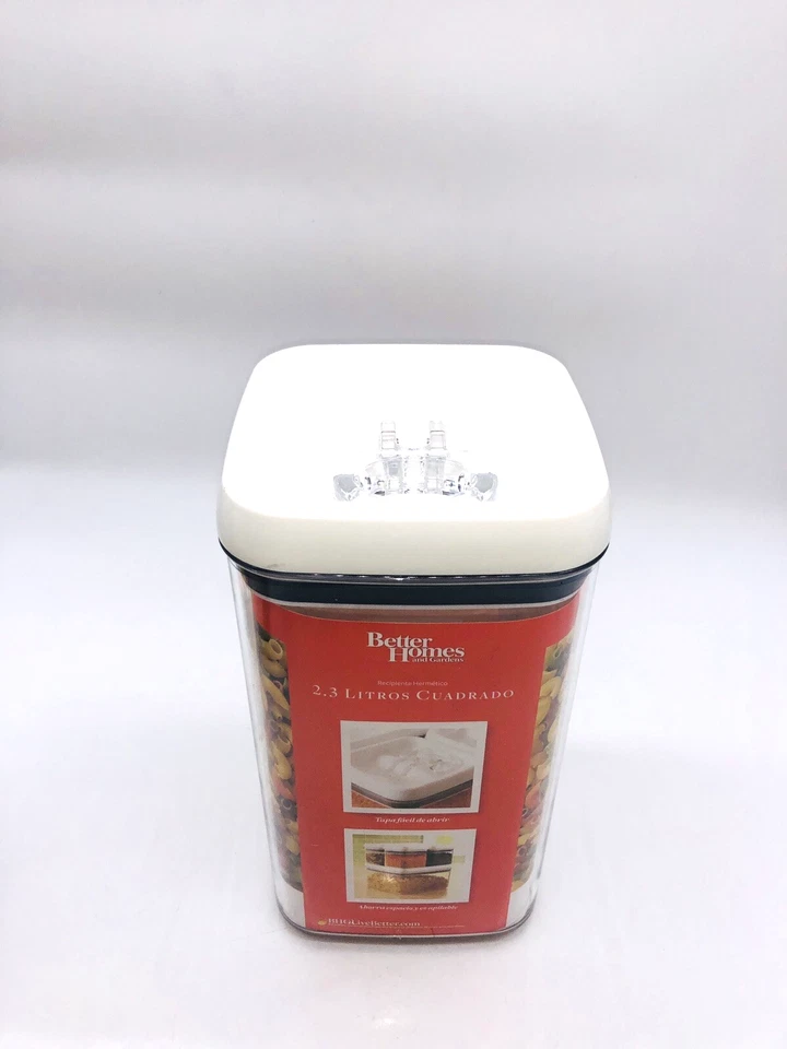 Bote Better Homes & Gardens - Contenedor de almacenamiento de alimentos Flip-Tite tamaño 10 tazas Foto 2 de 4