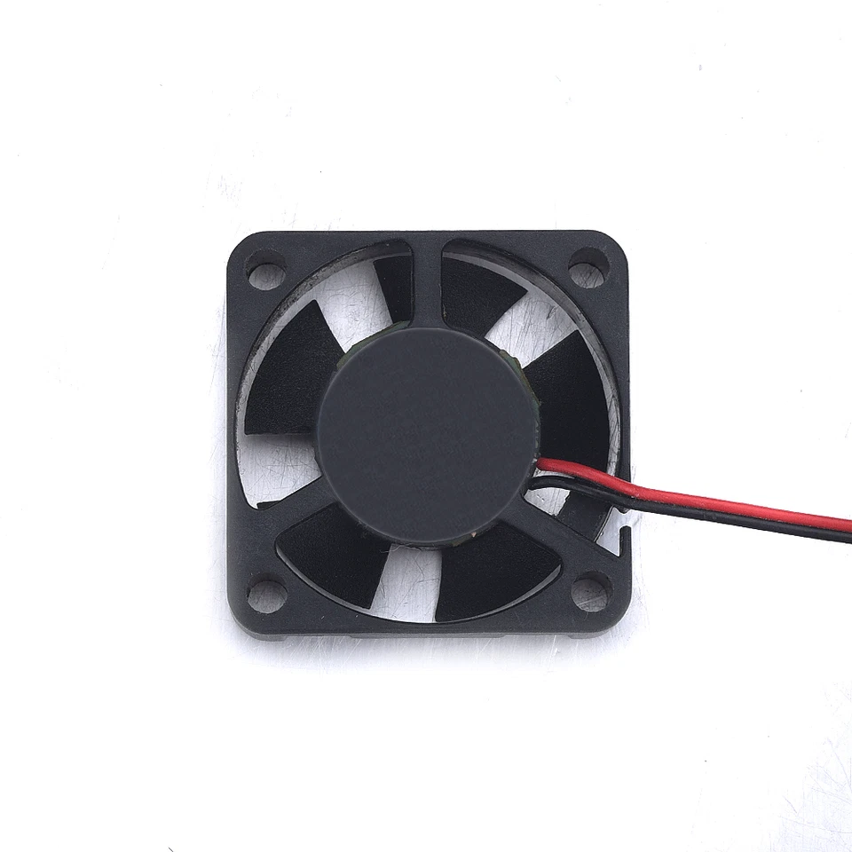 4pcs DC 12V 2 Wire PC Computer CPU Case Brushless Cooling Fan Low noise Black - Image 3 of 4