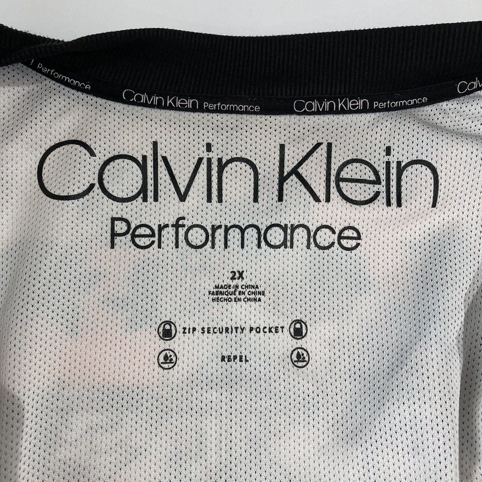 calvin klein performance track jacket floral 2x w… - image 9