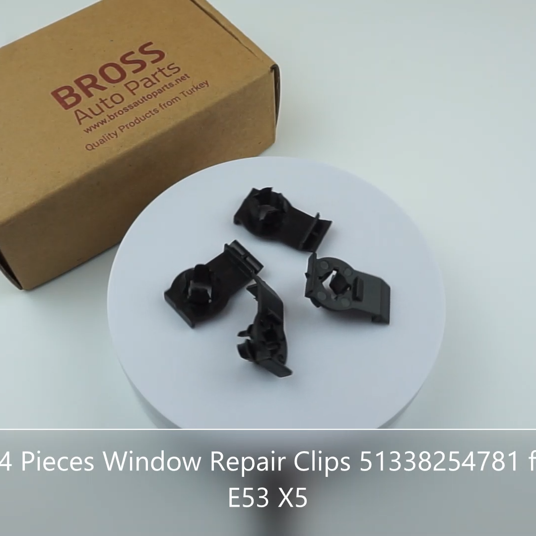 Bross Auto Parts BCF784 4 Pieces Window Repair Clips 51338254781 