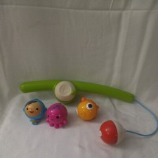 Munchkin Fishing Bath Toy Set for Baby Toddler Kids Bathing Fish Octopus
