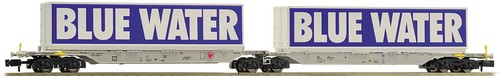 Fleischmann N 825326 AAE Doppeltragwagen , BLUE WATER, Epoche VI, N1632 | Zustand: Neu