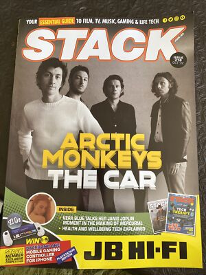 Stack Magazine Issue 216 Oct ‘22 Features Arctic Monkeys, Yellowstone ...