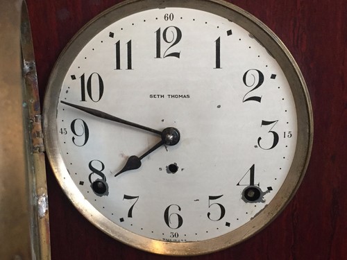 Antique Vintage Seth Thomas Pendulum Mantel Clock c. 1920s - Picture 3 of 11