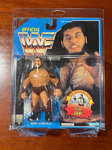 WWF WWE Giant Gonzalez Hasbro Figure - On Card 199...