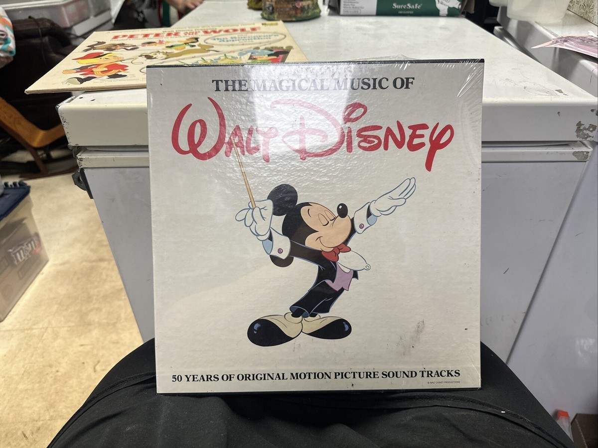 【希少】Disney Soundtrack Box The Magical Music of Walt Disney, Vinyl, Sealed Boxed Set, 50