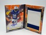 2024 Topps Inception Adonai Mitchell Genesis Relic Booklet Orange Rookie Auto/15