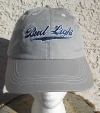Bud Light Beer Baseball Cap Anheuser Busch Official Embroidered Adjustable Hat