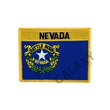 Nevada State Patch / Nevada Flag / Iron On