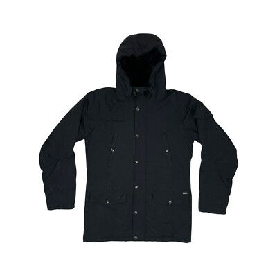Carhartt WIP Anchorage Parka Mantel Schwarz Herren Medium