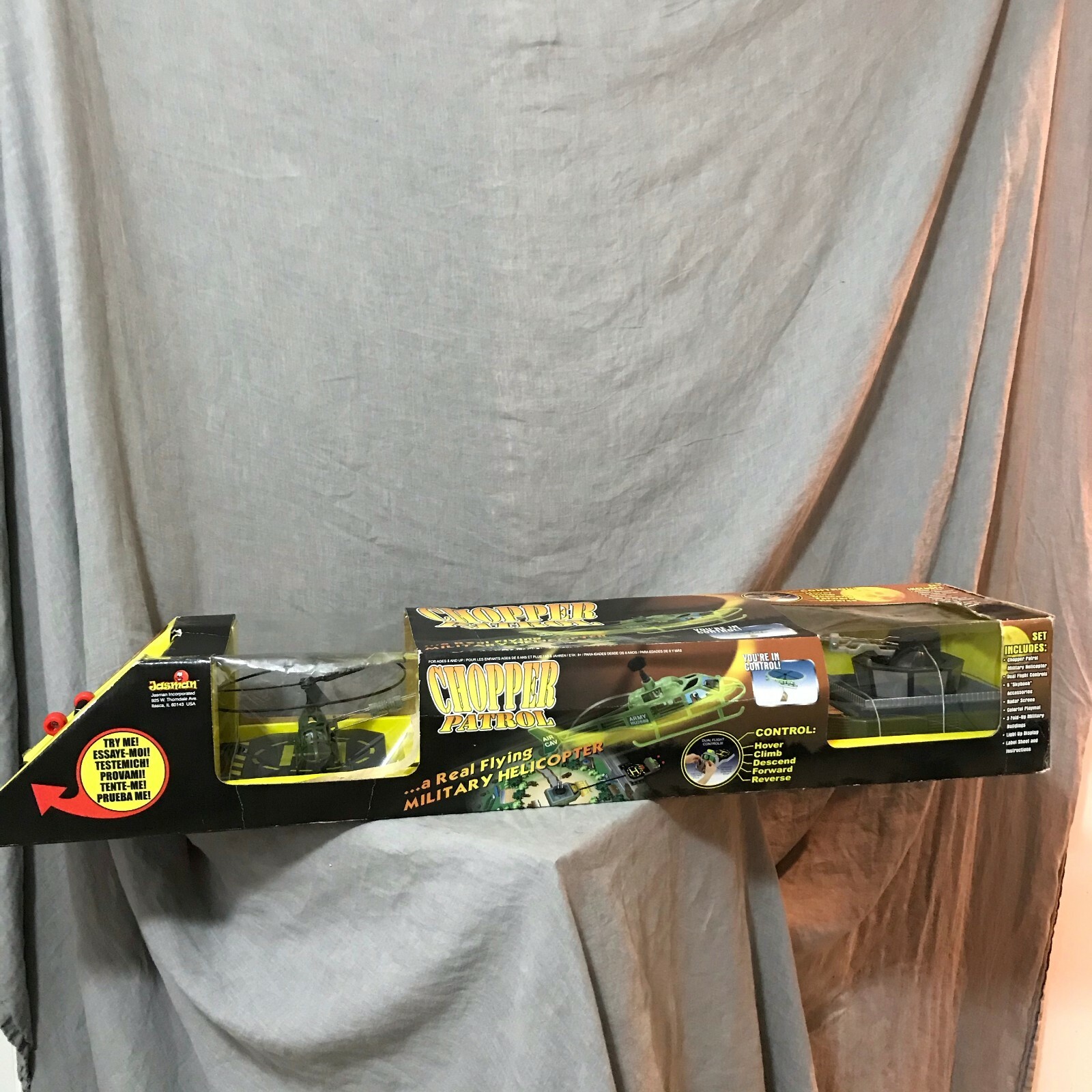 chopper patrol helicopter toy