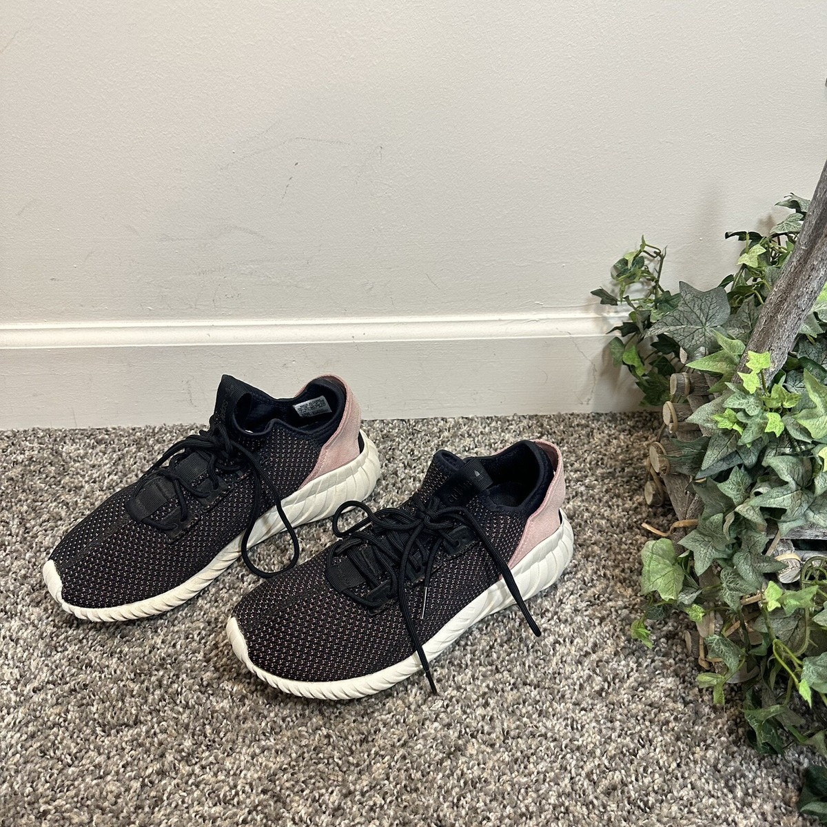 Adidas Tubular Adidas Deerupt Noir Triple Black Pink Tubular Doom