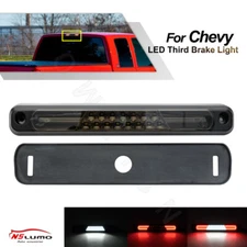 For Chevrolet C/K 1500 2500 3500 LED 3rd Center Third Brake Cargo Lights Smoked