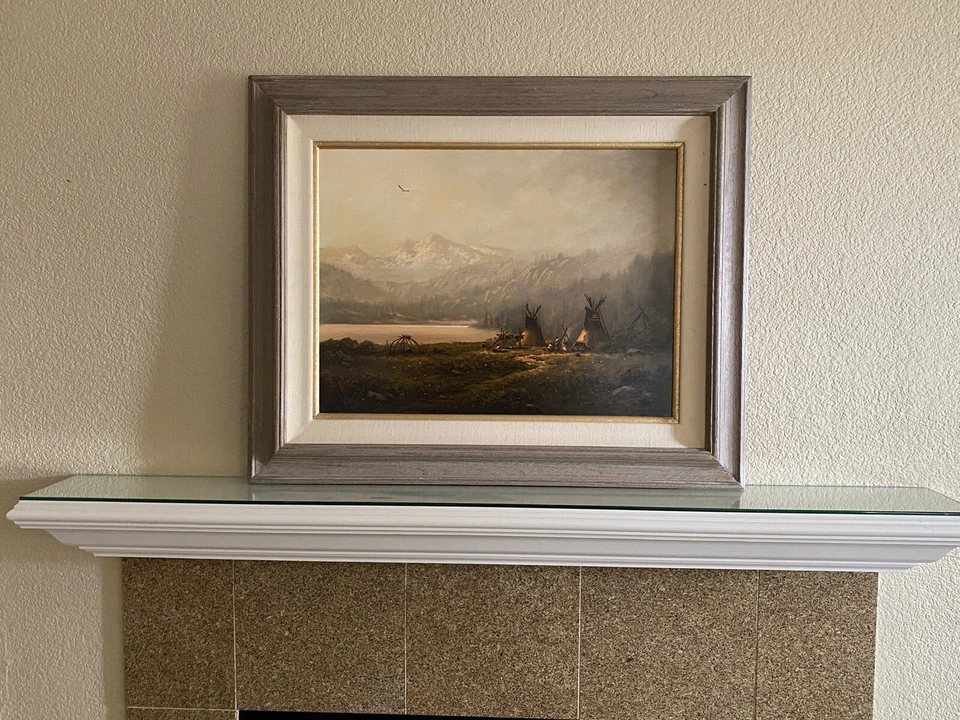 heinie hartwig Oil Painting On Board Foto 3 de 4