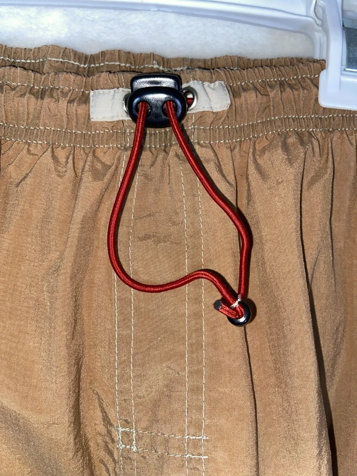 De Colección Equipo Retro para Deportes Paracaídas Patinador Pantalones Sueltos S Marrón Pierna Ancha Años 90 Y2K Foto 4 de 4