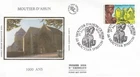 FRANCE, Sc FDC, SILK, # 2621  " MOUTIER-D'AHUN, 1000 ANS "