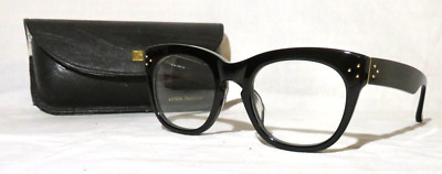 Linda Farrow Luxe, Japan LFL/105/1 Black acetate 53-23-145 eyeglass frame