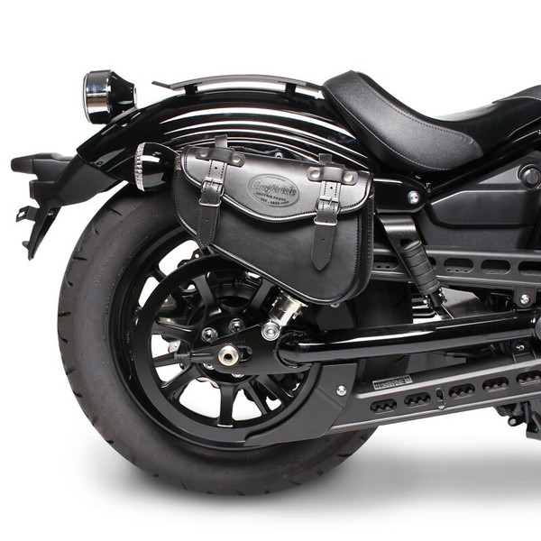 Satteltasche 3L FüR Honda VTX 1300 R/S Schwarz Rechts-image
