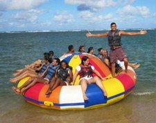 Inflatable 0.9mm 13ft. PVC Towable River Disc...